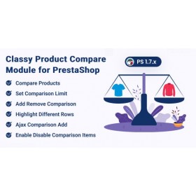Comparateur de produits pour PrestaShop Comparateur de produits pour PrestaShop
